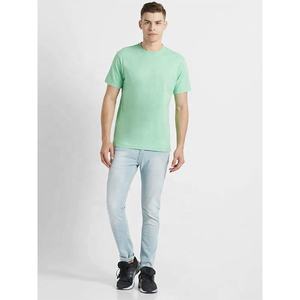 เสื้อยืดคอกลมสำหรับผู้ชายเสื้อยืดไม่มีลาย5% สำหรับใส่ได้ทั้งชายและหญิงเสื้อยืดไม่มีลายผ้าคอตตอน95% เปล่าใส่ได้ทั้งผู้ชายและผู้หญิง - Product Image 4