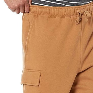 กางเกงคาร์โก้ผู้ชายแบรนด์ส่วนตัวสำหรับขาย กางเกงคาร์โก้ผู้ชายสีพื้น กางเกงคาร์โก้หลายกระเป๋า - Product Image 5