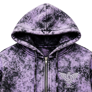 Ensemble de survêtement décontracté et écologique pour femme, comprenant un sweat à capuche zippé délavé et un pantalon de survêtement large, idéal pour la vente en gros - Product Image 4