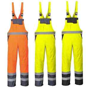 SUMROOS Ropa de Invierno, Pantalones de Trabajo de Alta Visibilidad, Pantalones de Seguridad Fluorescentes - Product Image 1