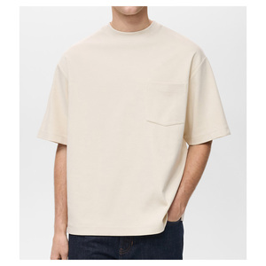 Fabricant de t-shirts surdimensionnés en gros, t-shirts en coton épais, streetwear, tee-shirts vierges, fournisseur OEM ODM - Product Image 1