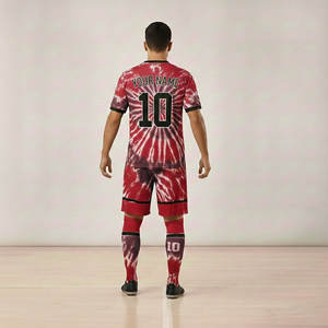 Ensembles d'uniformes de football respirants personnalisés, maillots de sport, service OEM, impression de logo, nom d'équipe personnalisé, antibactérien, anti-UV - Product Image 3