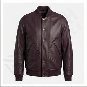 แจ็กเก็ตหนังแกะสำหรับผู้หญิงเสื้อแจ็คเก็ตหนังระบายอากาศ - Product Image 2