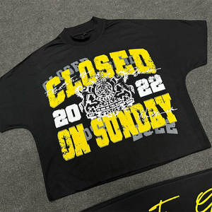 Ensemble de survêtement pour homme, couleur unie, imprimé en relief, deux pièces, sweat-shirt et pantalon de survêtement - Product Image 5