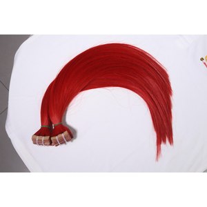 ผมตรงสีส้มทองแดงแบบมัดเป็นช่อ เกรดเวอร์จิ้นเวียดนาม ย้อมสีแล้ว ขายส่ง - Product Image 6