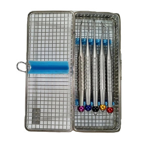 Ensemble d'élevateurs dentaires luxateurs Jamso Industries, 5 pièces, instruments chirurgicaux pour extraction de racines PDL, en acier inoxydable - Product Image 1