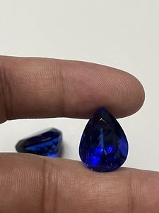 ชุดลูกแพร์ Tanzanite ธรรมชาติ,ชุดคู่สีรอยัลบลู44.00กะรัตพลอยหลวมโดย Sadiya International - Product Image 4
