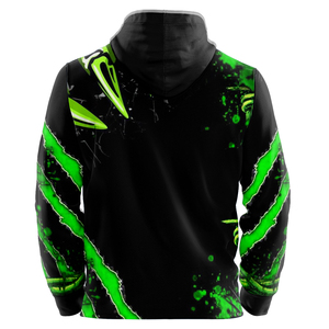 Custom Printed <b>Men's</b> Fleece Hoodies Wholesale 100% Cotton Sublimation Full Color Design Casual Street-wear Premium Quality Gear - Product Image 3