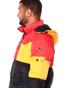 High Quality Thin Full Zip up Fleece Winter Quilted Hooded Puffer Jacket Breathable Windproof OEM Service for Men - Product Image 3
