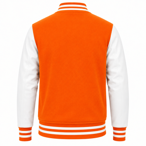 Veste universitaire d'hiver pour hommes en gros, corps en laine, toile, séchage rapide, coupe-vent - Product Image 2