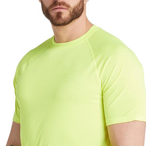 T-shirt Homme en Polyester de Haute Qualité OEM, Vente en Gros, Logo Personnalisé, Uni, Premium, Été 2026 - Product Image 1