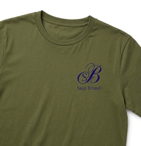เสื้อโปโลผู้ชายสไตล์สปอร์ตแคชชวลสีเขียวมะกอกจากผู้ผลิตยอดนิยม เสื้อยืดคอตตอนสำหรับผู้ชาย ขายส่งเสื้อยืดผู้ชาย - Product Image 2