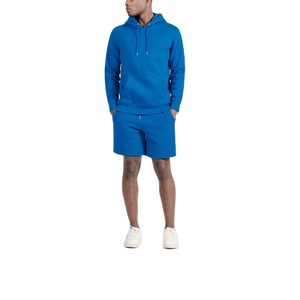 Pull à capuche pour homme, coupe classique, tricoté en coton/élasthanne, écologique, anti-plis, séchage rapide, respirant, couleur unie - Product Image 1