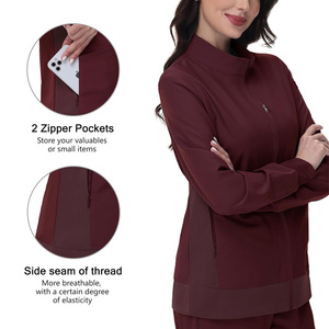 Vestes d'uniformes médicaux personnalisées pour femmes, vêtements d'infirmières, vêtements médicaux, OEM, exportation du Pakistan, fabricant fournisseur mondial - Product Image 5