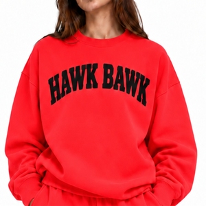 <b>Women's</b> Wide Leg <b>Sweatsuit</b> Matching Outfit Crew Neck Full Sleeve Side Pockets Casual Loose Fit Autumn Wear Custom Made <b>Sweatsuit</b> - Product Image 4