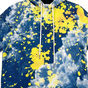 Sweat à capuche de haute qualité au prix direct d'usine - Impression par sublimation sur toute la surface - Sweat à capuche en polaire polyester personnalisé - Product Image 3