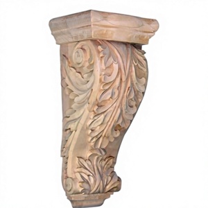 Soportes de Madera Maciza para Estantes de Pared, para Armarios de Cocina, Estantes de Armario, Soportes Decorativos de Madera - Product Image 1