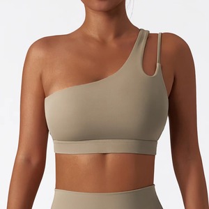 Women’s Athletic Gym <b>Bra</b> Tank <b>Top</b> – Padded, Breathable Fitness <b>Bra</b> <b>Vest</b> <b>with</b> Custom Logo for Yoga, Workout & Sports - Product Image 1