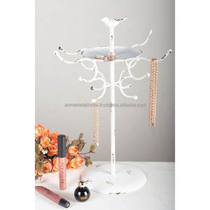 Support à bijoux en bois avec motif boule parfait pour exposer des colliers dans votre salon Décor à la maison élégant et élégant - Product Image 4