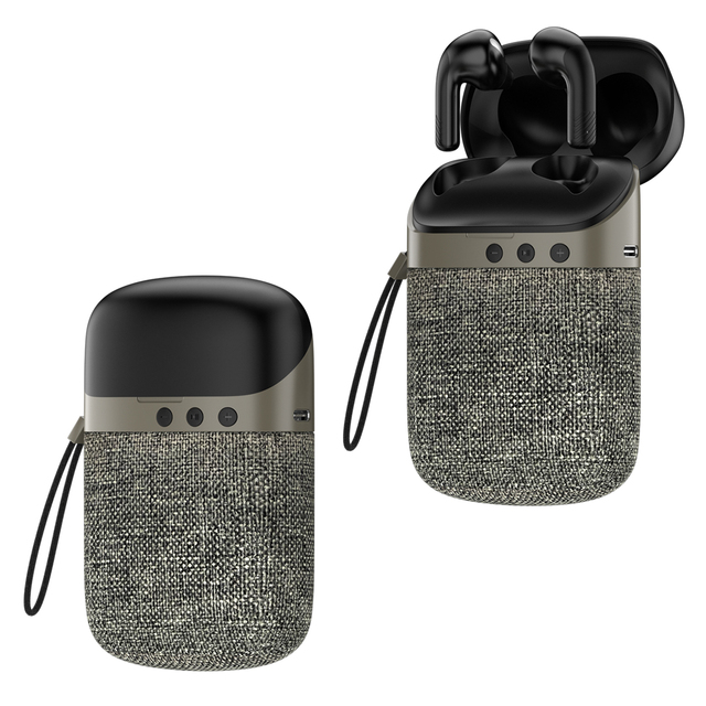 TWS Music Speaker Wireless Headset With AI Pro Translation Real-Time Earbuds for Business Smart Android System Color Display