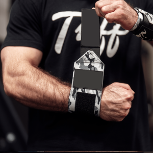 Top Selling Wholesale Gym Wear Neoprene Wrist Wraps Weight Lifting Straps <b>Sweat</b> <b>Band</b> Support Brace Non-Slip Adjustable for - Product Image 6