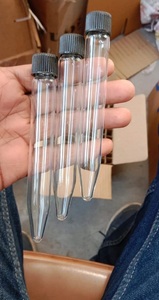 Tubos de Ensayo Reutilizables de Vidrio Borosilicato con Borde Resistente al Calor, Tubos de Cultivo para Laboratorio, de 3ml a 100ml - Product Image 5