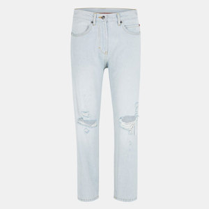 Pantalones vaqueros de hombre de mezclilla, ajustados, a la moda, con múltiples bolsillos, cómodos, venta al por mayor OEM, precio de fábrica. - Product Image 5