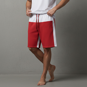 Pantalones cortos cómodos de color sólido 100% algodón para hombre, ropa informal de verano, transpirable, de secado rápido, estilo urbano para hombre. - Product Image 2