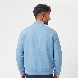Custom <b>Men's</b> Fashion Bomber <b>Jacket</b> Personalized Lightweight Windproof Bomber <b>Jacket</b> Outerwear <b>Nylon</b> Bomber <b>Jackets</b> <b>Mens</b> - Product Image 2