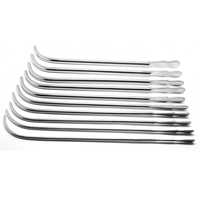 Kit d'instruments d'urologie Salaar Industry en acier inoxydable, 12 pièces, sondes urétrales, dilatateurs de Hegar, pour usage chirurgical