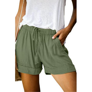 Shorts Deportivos de Algodón Personalizados al por Mayor para Mujer, Tallas Grandes, Shorts Casuales de Alta Calidad, Pantalones de Senderismo, Shorts de Playa para Mujer - Product Image 4