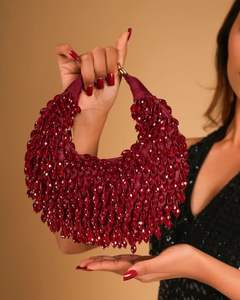 Top Quality Indian Handmade Embroidery Ethnic Wedding <b>Potli</b> <b>Bags</b> Wrist Handbag Coin <b>Potli</b> <b>Bags</b> Wedding Return Gift <b>Bags</b> - Product Image 4