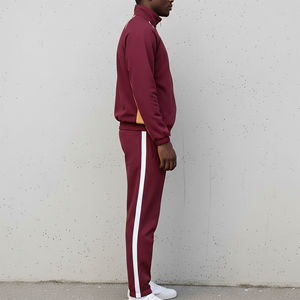 Ropa Deportiva de Primera Calidad, Sudadera con Cremallera 100% Nailon y Pantalones Deportivos con Puños, Conjunto Deportivo con Logotipo Personalizado, Bloques de Color, Ropa de Gimnasio - Product Image 5