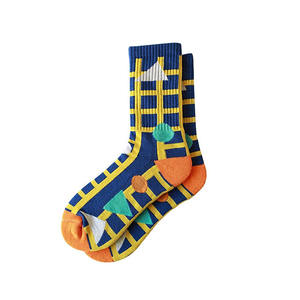 High Quality Sports Training Crew <b>Socks</b> Wholesale Custom Logo Anti Slip <b>Breathable</b> <b>Sock</b> Sublimation Printed Multi Colors Autumn - Product Image 5