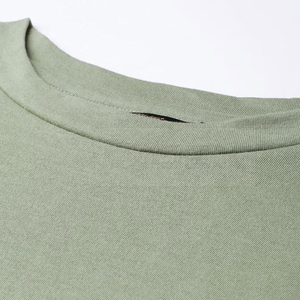 Women's <b>Olive</b> <b>Green</b> Crop Top <b>T</b>-<b>Shirt</b> Crew Neck Short Sleeve Regular Fit Solid Color Casual Summer Streetwear Digital 100% Cotton - Product Image 6