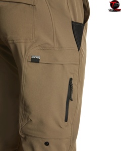 Pantalones Cargo Softshell Unisex para Adultos, Estilo Alpino, Ligeros, para Caza al Aire Libre, Camuflaje, Secado Rápido, Resistentes al Agua - Product Image 5