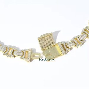 กำไลข้อมือเงินแท้ S925 ชุบทอง 18K ประดับเพชรเลี้ยงในห้องปฏิบัติการ ทรงกลม หรูหรา สำหรับทุกเพศ ใส่ได้ทุกวัน - Product Image 4