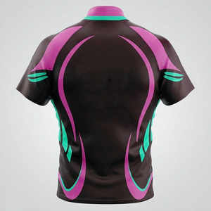 Maillot de rugby 2026 en polyester 100 %, personnalisable OEM, toutes tailles, respirant, haute qualité, tendance, unisexe, manches courtes - Product Image 3