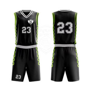 Uniforme de Baloncesto Fabricado por Bajwat Sports Factory con el Mejor Material, Diseño de Última Generación, Más Vendido, Precio Razonable - Product Image 1