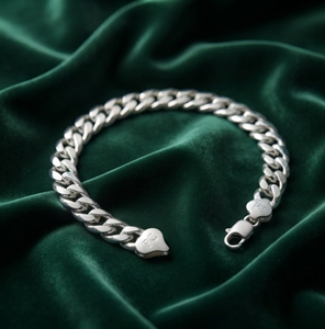 Pulsera entrelazada plana pulida DIVYORO - Product Image 4