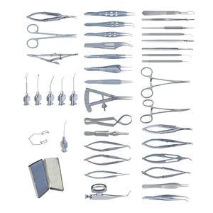 ชุดเครื่องมือผ่าตัดตาขนาดเล็กสำหรับการสอดใส่และดึงกระจกตาแบบแมนนวลคุณภาพสูง ผลิตจากสแตนเลส ได้รับการรับรองมาตรฐาน CE ยี่ห้อ Dentric - Product Image 1