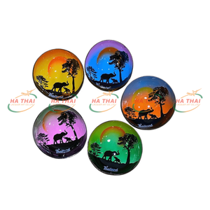 ขายส่งชามกะลามะพร้าวดีไซน์ตามสั่ง แบรนด์ส่วนตัว ผลิตภัณฑ์เคลือบเงา ผู้ผลิตจากเวียดนาม รับผลิตแบบ ODM OEM - Product Image 5