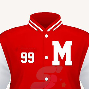 Veste en molleton ajustée et élégante avec col montant et logo frontal, respirante - Product Image 5