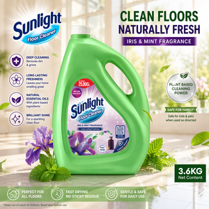 Nettoyant pour sols Sunlight Iris & Eucalyptus 3,6 kg x 3 boîtes - Product Image 3