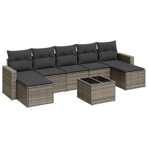 Juego de sofás de jardín gris oscuro - Product Image 2
