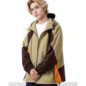 Veste coupe-vent imperméable à capuche pour homme, dernière collection, vente en gros, respirante, pour homme - Product Image 5