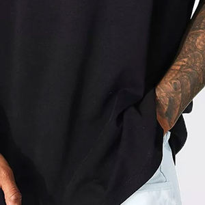 T-shirt unisexe personnalisé avec logo imprimé, en coton, manches courtes, style streetwear décontracté, vente en gros OEM 2026 - Product Image 5