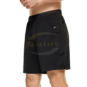 Shorts de sport pour hommes fabriqués en usine, design personnalisé avec votre propre logo, vêtements de fitness confortables, shorts de sport, nouveau style - Product Image 3