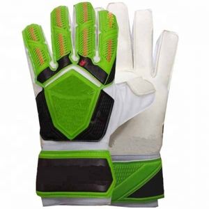 Gants de gardien de but en latex respirants et antidérapants, avec paume plate et fermeture auto-agrippante, pour usage sportif en extérieur - Product Image 4