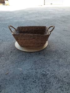 Premium Handcrafted Eco-Friendly Sustainable Modern <b>Rectangular</b> <b>Storage</b> <b>Basket</b> 100% Natural Water Hyacinth Twisted Handles Made - Product Image 5